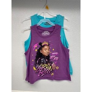 Nikelodeon "Girl Boss" Kids Tank Tops 2 Pack Size: L (10-12)